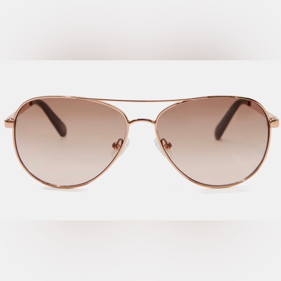 NWT: Kate Spade ♠️ Emmaline Sunglasses in Rose Gold 😎 - Picture 1 of 5